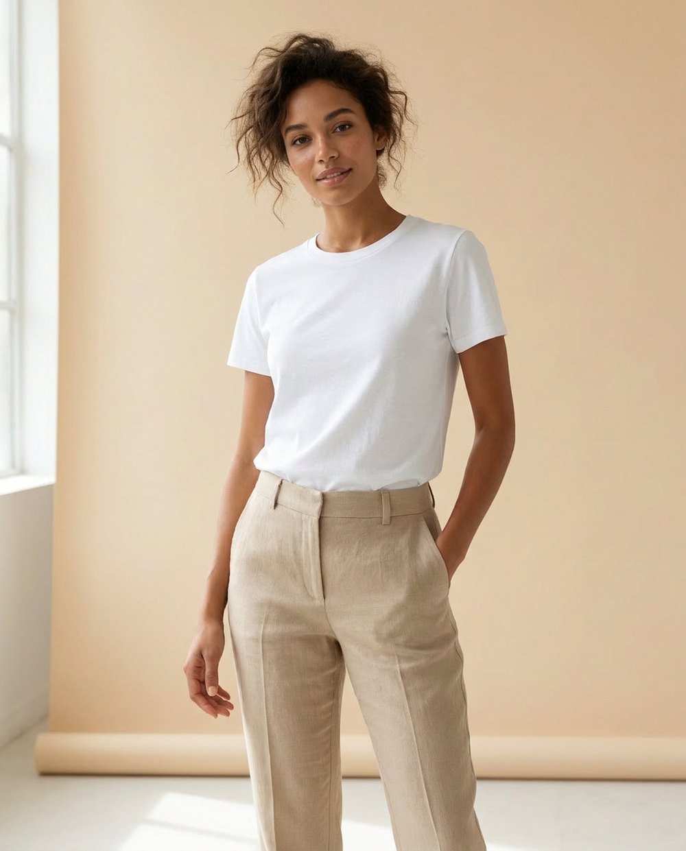 AI model wearing your product, generated by Studio